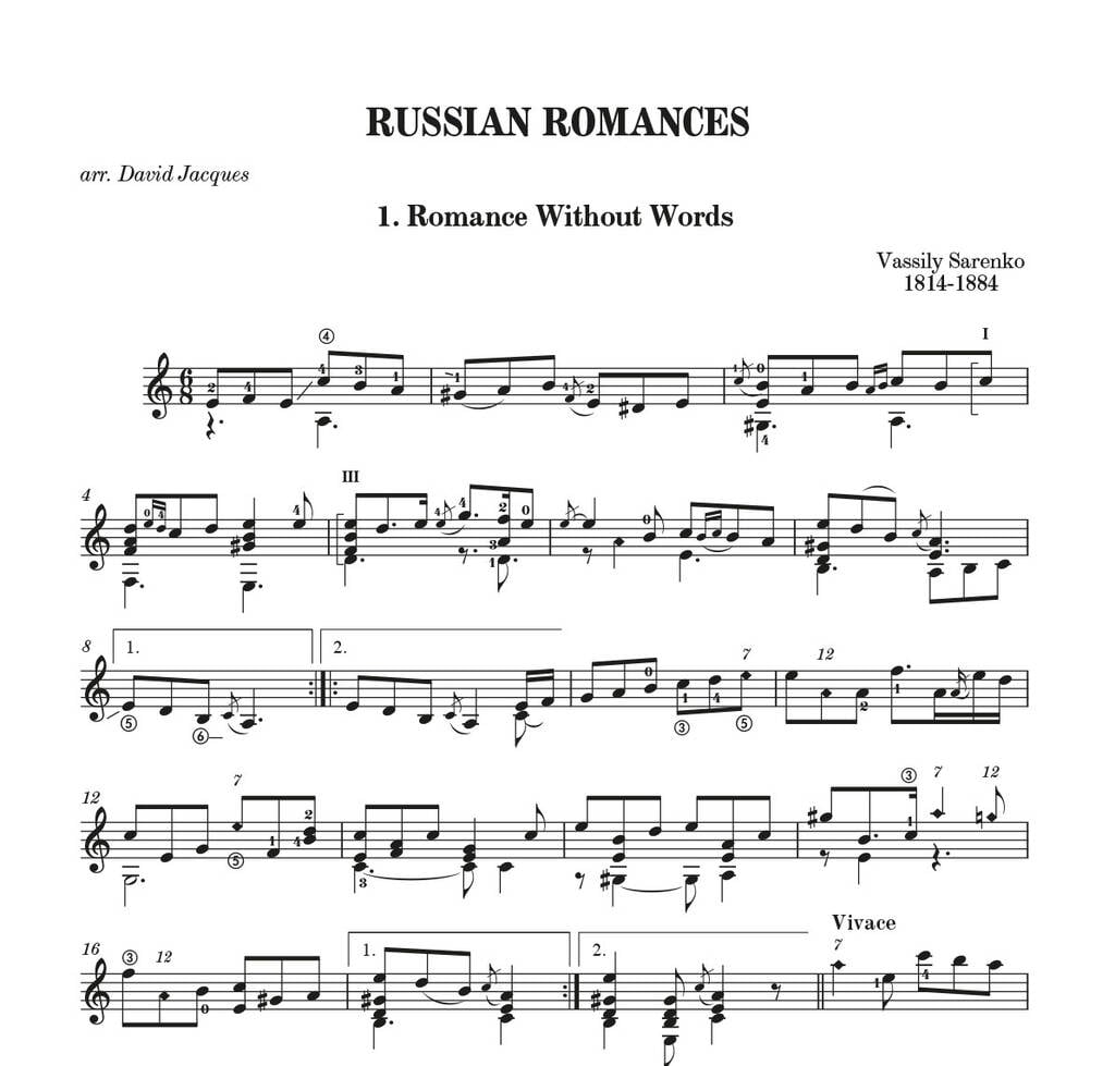 Russian Romances